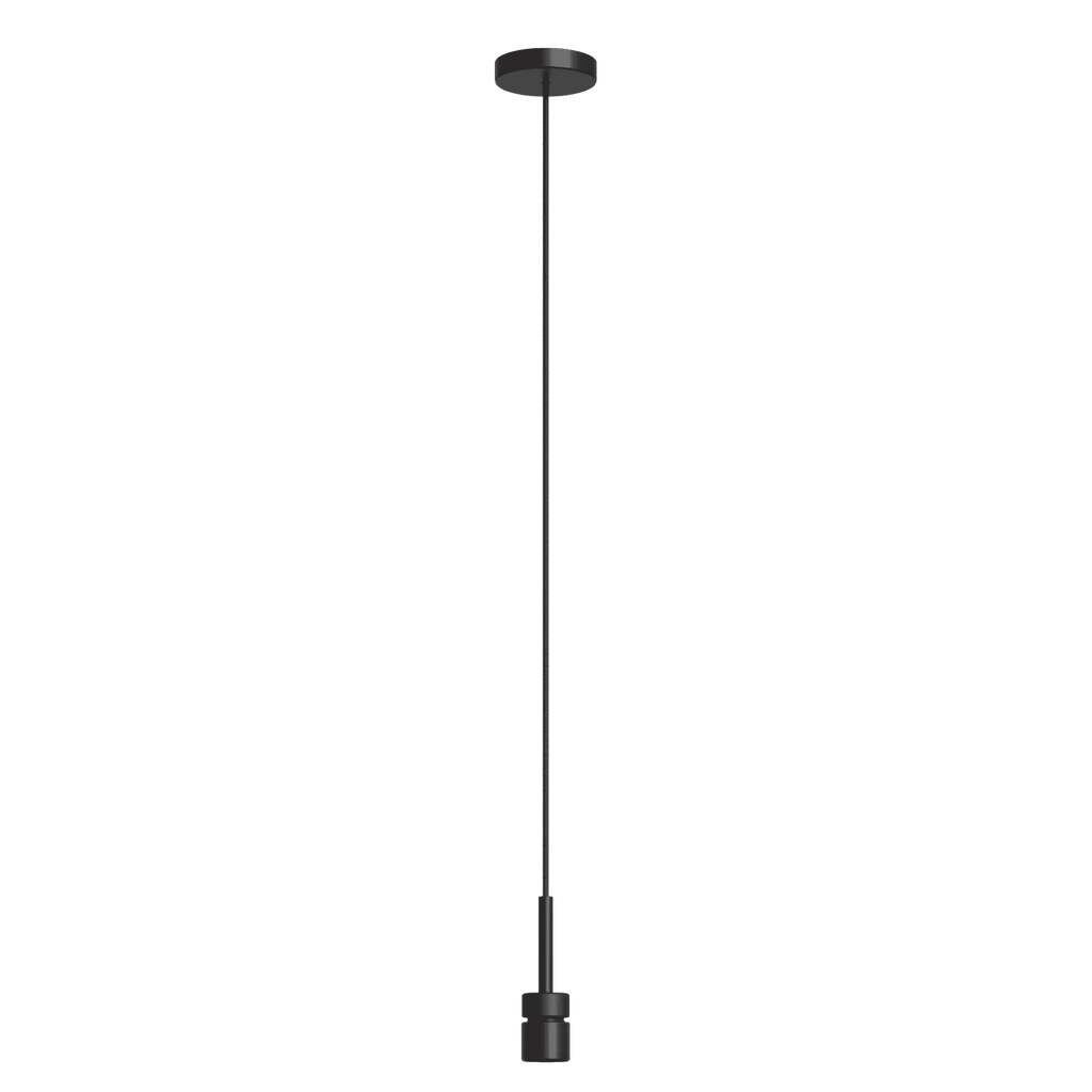 1184020 Ceiling Pendant Suspension Kit Matt Black