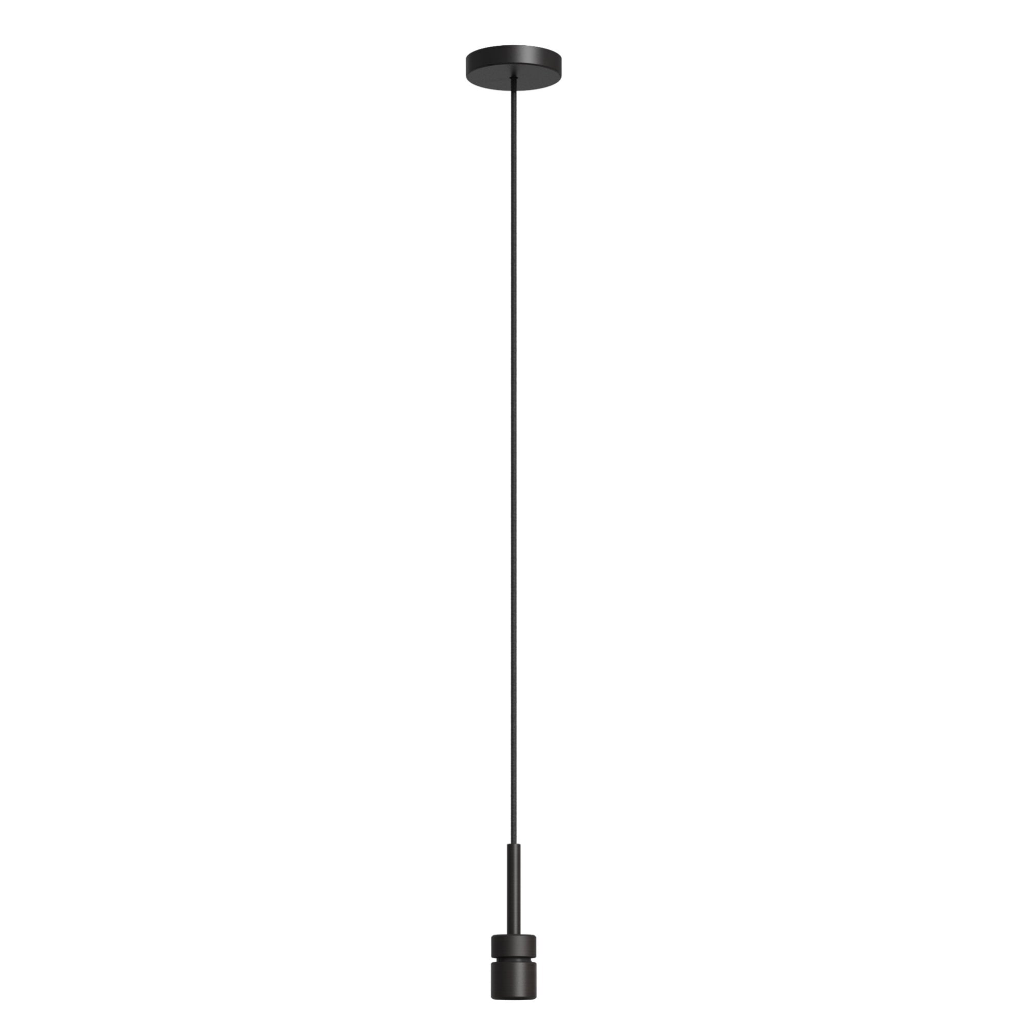 1184020 Ceiling Pendant Suspension Kit Matt Black