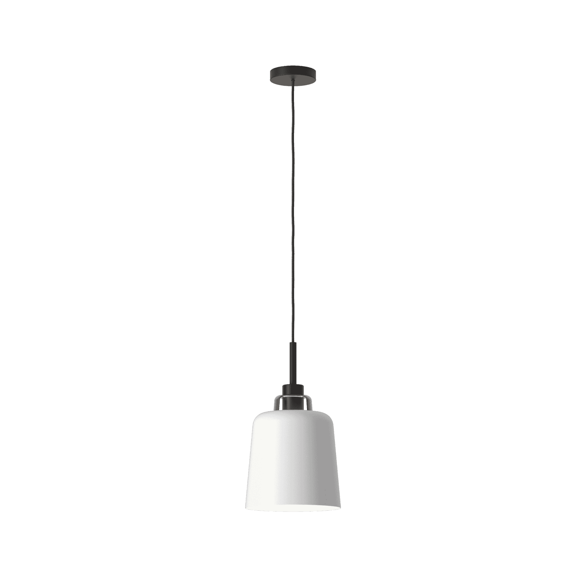 1184020 Ceiling Pendant Suspension Kit Matt Black