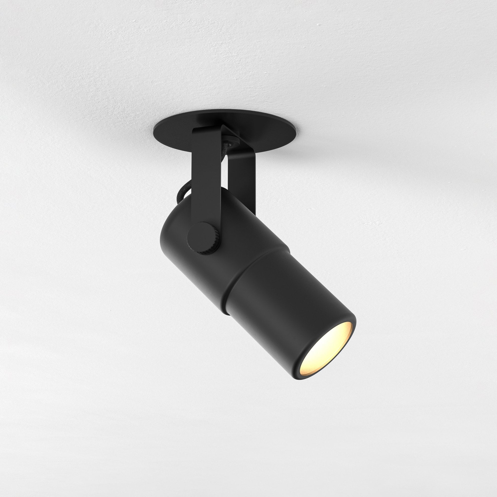 1491001 Stage Recessed Spotlight Matt Black