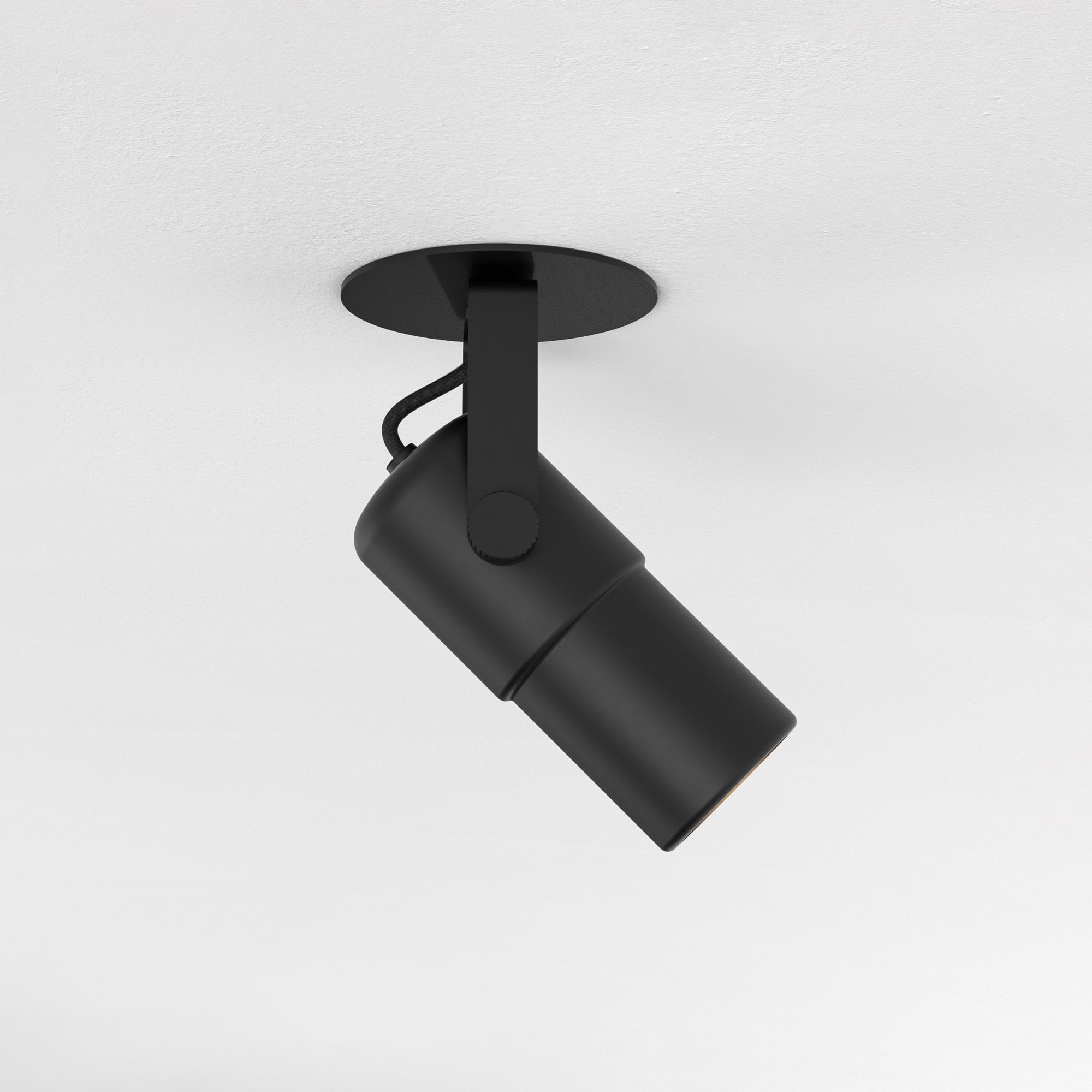 1491001 Stage Recessed Spotlight Matt Black