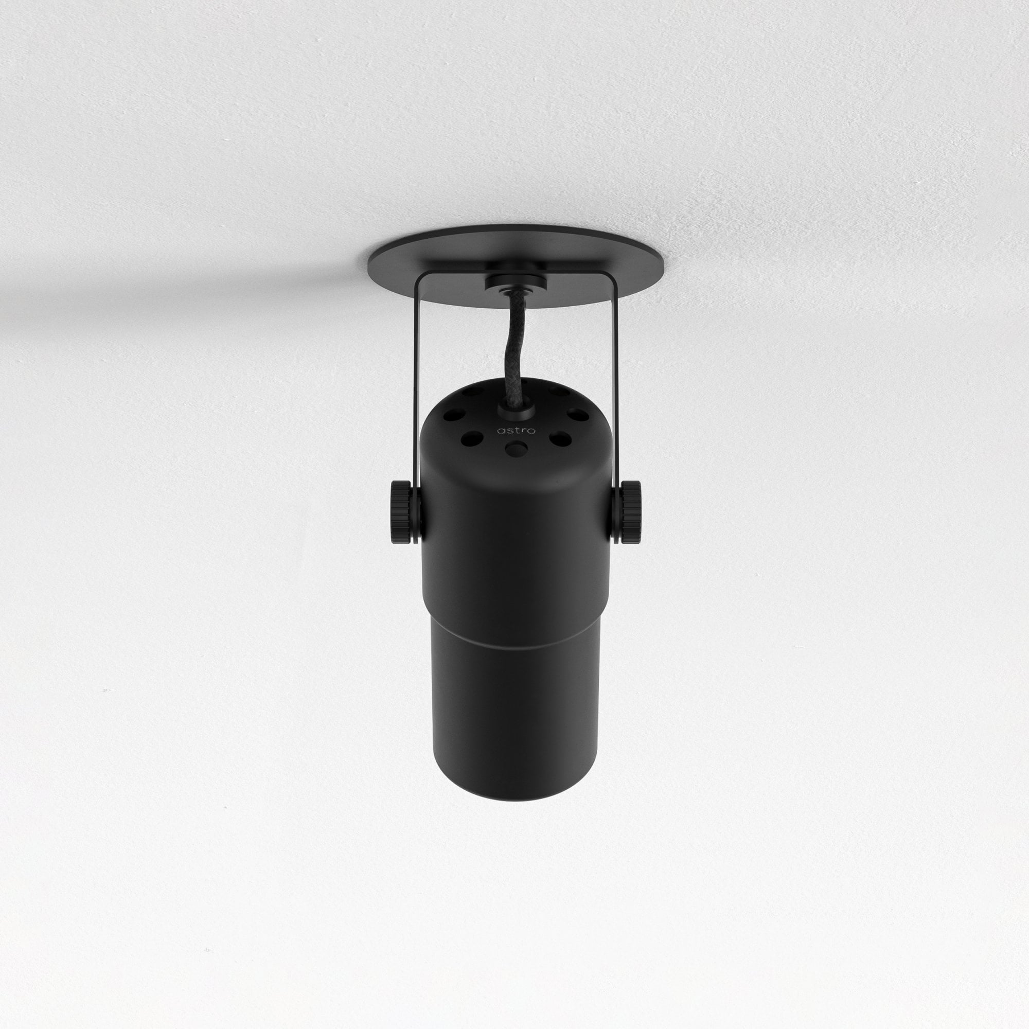 1491001 Stage Recessed Spotlight Matt Black