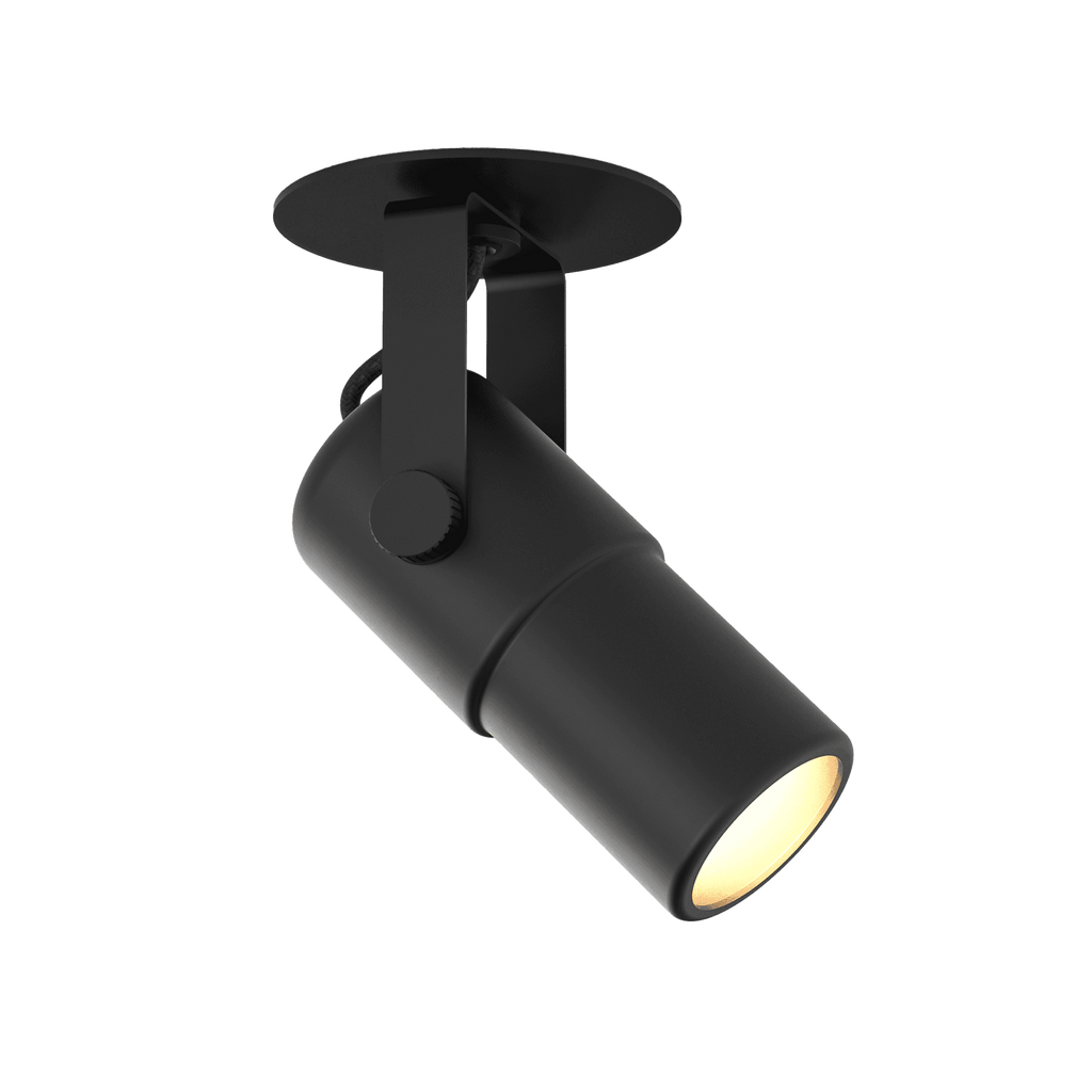 1491001 Stage Recessed Spotlight Matt Black