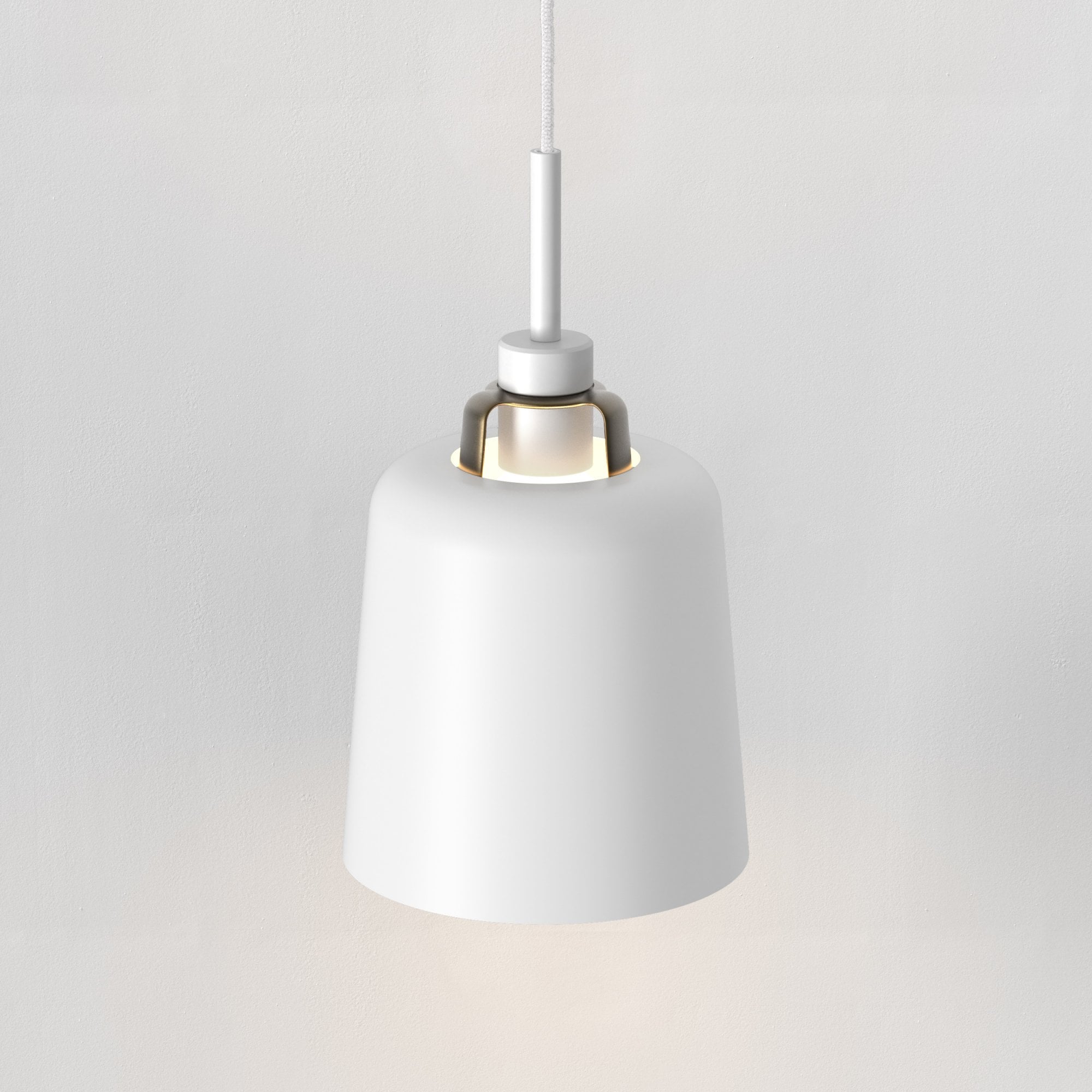 5051002 Camden 220 Shade Matt White