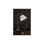 Dar SUF4075/X Suffolk Table Lamp Rise & Fall Antique Brass With Shade