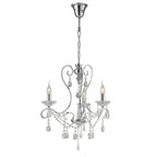 IL31363 Vela Pendant Polished Chrome/crystal