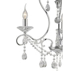 IL31363 Vela Pendant Polished Chrome/crystal