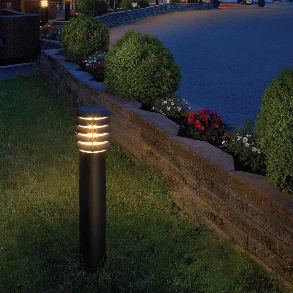 ALTA-L-E27-BLK Alta 1 Light Large Bollard Black