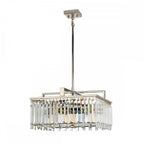 ARIES-4P-L Aries 4 Light Large Chandelier Polished Nickel