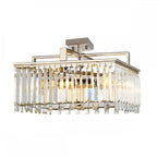 ARIES-4P-L Aries 4 Light Large Chandelier Polished Nickel