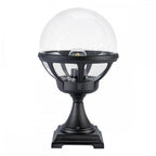 B3-BLACK-C Bologna 1 Light Pedestal Black