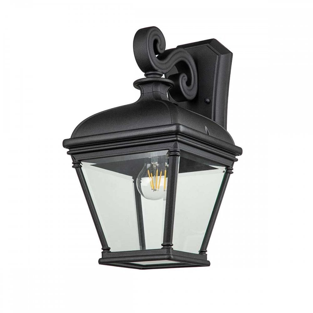 BAYVIEW-2L-BK Bayview 1 Light Large Wall Lantern Black
