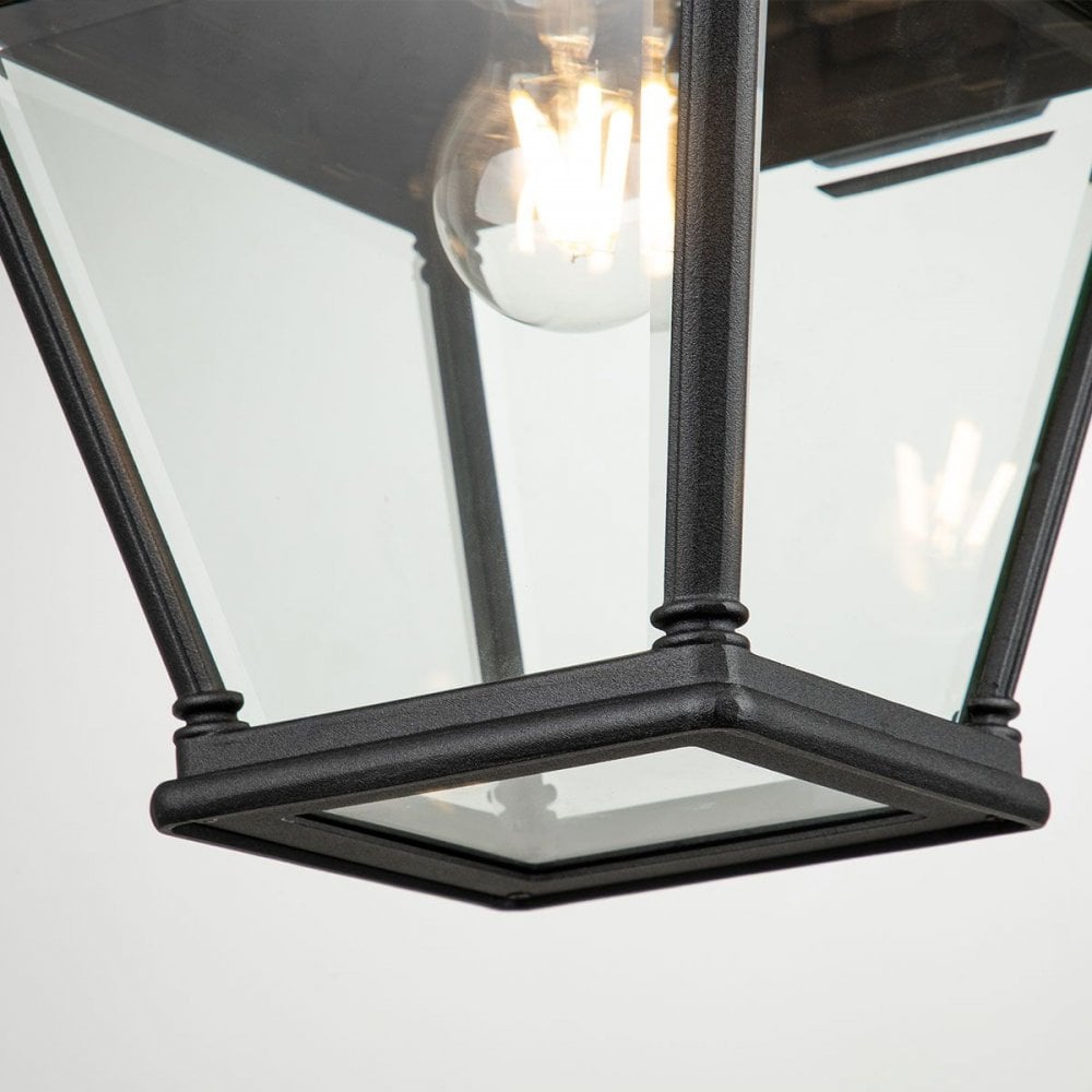 BAYVIEW-2L-BK Bayview 1 Light Large Wall Lantern Black