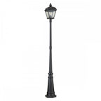 BAYVIEW-5L-BK Bayview 1 Light Lamp Post Black