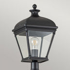 BAYVIEW-5L-BK Bayview 1 Light Lamp Post Black