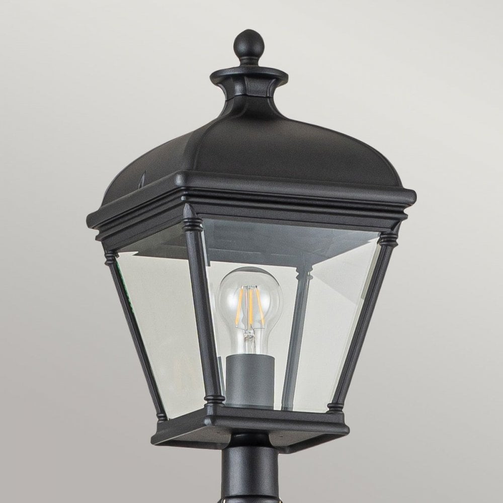 BAYVIEW-5L-BK Bayview 1 Light Lamp Post Black