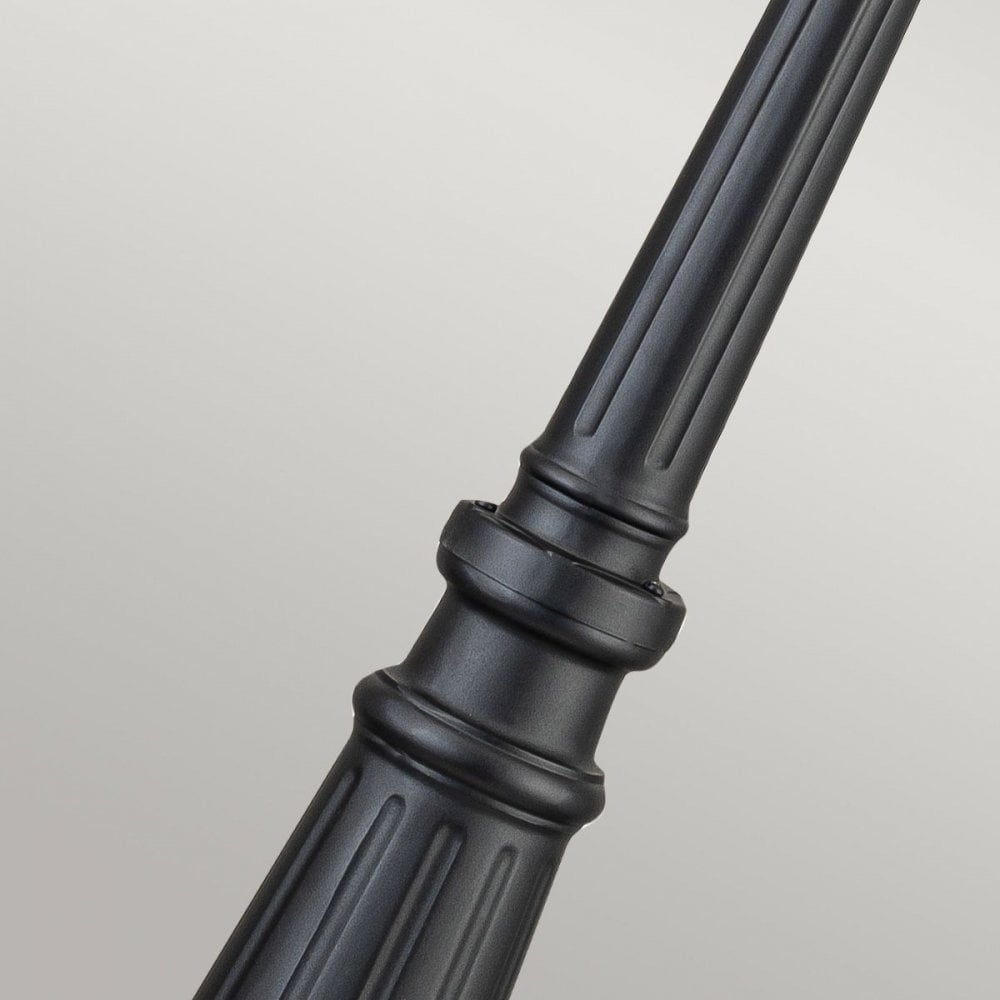 BAYVIEW-5L-BK Bayview 1 Light Lamp Post Black