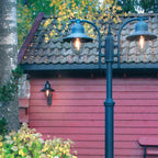 C2-BLACK Como 1 Light Wall Lantern Black