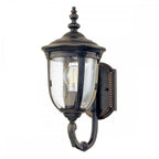 CL1-S Cleveland 1 Light Small Wall Lantern Weathered Bronze