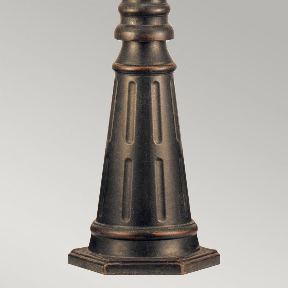 CL5-M Cleveland 1 Light Single Head Lamp Post Weathered Bronze