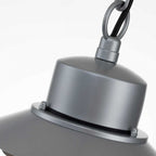 COPENHAGEN8-SIL Copenhagen 1 Light Chain Lantern Silver