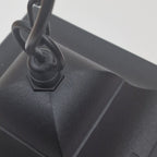 CP9-BLACK Chapel 1 Light Chain Lantern Black