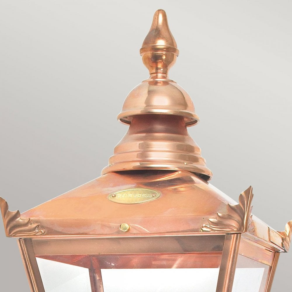 CS1-COPPER Chelsea 1 Light Wall Lantern Copper
