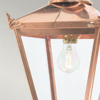 CS2-COPPER Chelsea 1 Light Down Wall Lantern Copper