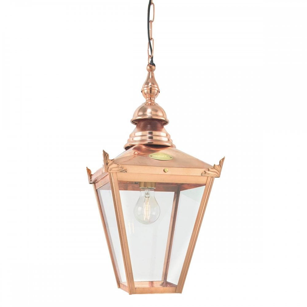 CS8-COPPER Chelsea 1 Light Chain Lantern Copper