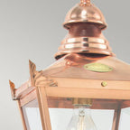 CS8-COPPER Chelsea 1 Light Chain Lantern Copper