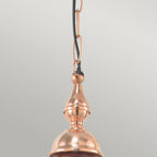 CS8-COPPER Chelsea 1 Light Chain Lantern Copper