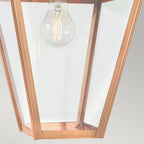 CS8-COPPER Chelsea 1 Light Chain Lantern Copper