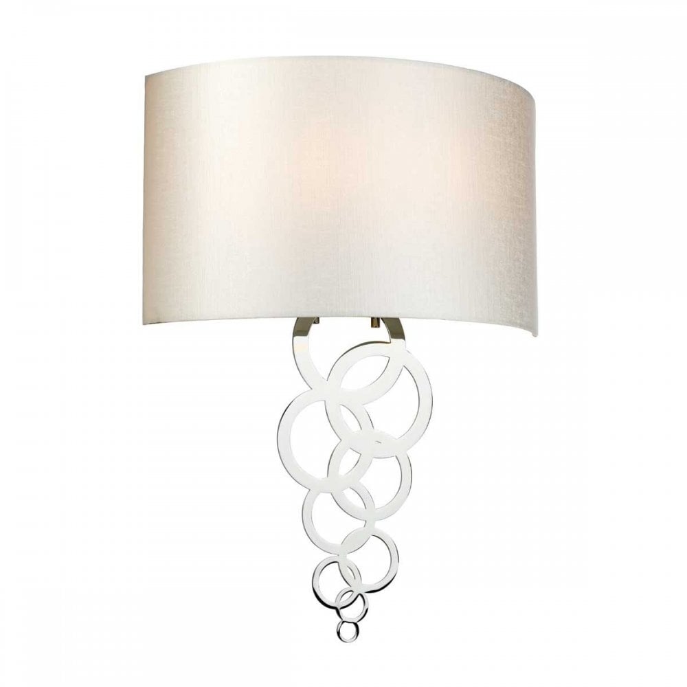 CURTIS-LARGE-PC Curtis Large 2 Light Wall Light Polished Chrome