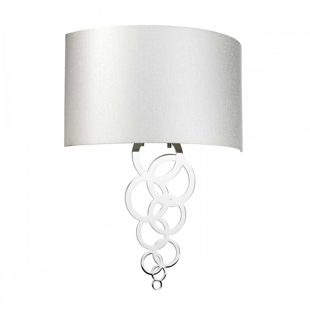 CURTIS-LARGE-PC Curtis Large 2 Light Wall Light Polished Chrome