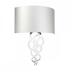 CURTIS-LARGE-PC Curtis Large 2 Light Wall Light Polished Chrome