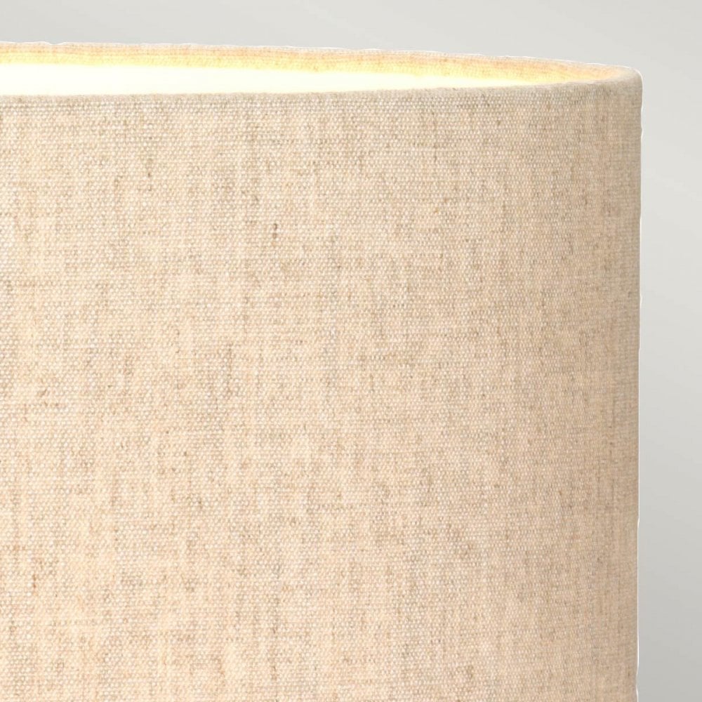 DL-AMELIA-TL Amelia 1 Light Table Lamp with Oval Shade Bronze Patina