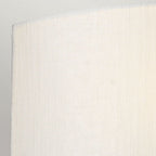 DL-COOPER-L-IV-AB Cooper Large Curved Wall Light with Aged Brass Back Plate