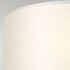 DL-COOPER-M-IV-AB Cooper Medium Curved Wall Light with Aged Brass Back Plate