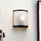 DL-CORONA1-BAB Corona 1 Light Wall Light Museum Bronze Dark Brown Painted/ Aged Brass