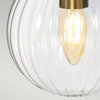 DL-COSMOS1 Cosmos 1 Light Wall Light Cream Painted and Aged Brass