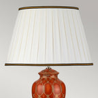 DL-DATAI-TL Datai 1 Light Table Lamp Terracotta and Gold