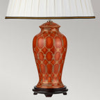 DL-DATAI-TL Datai 1 Light Table Lamp Terracotta and Gold
