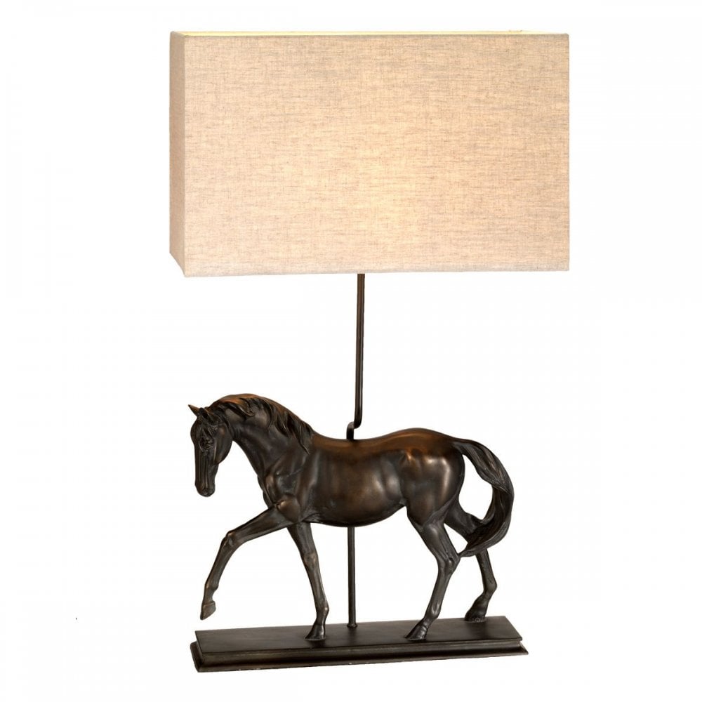 DL-DORADO-TL Dorado 1 Light Table Lamp with Rectangle Shade Bronze Patina