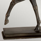 DL-DORADO-TL Dorado 1 Light Table Lamp with Rectangle Shade Bronze Patina