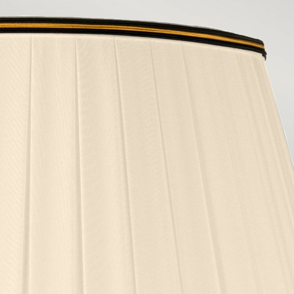 DL-LOUVIERS-TL Louviers 1 Light Table Lamp with Tall Empire Shade Oxblood and Gold