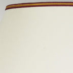 DL-MAJIN-TL-OXB Majin 1 Light Table Lamp with Tall Empire Shade Oxblood