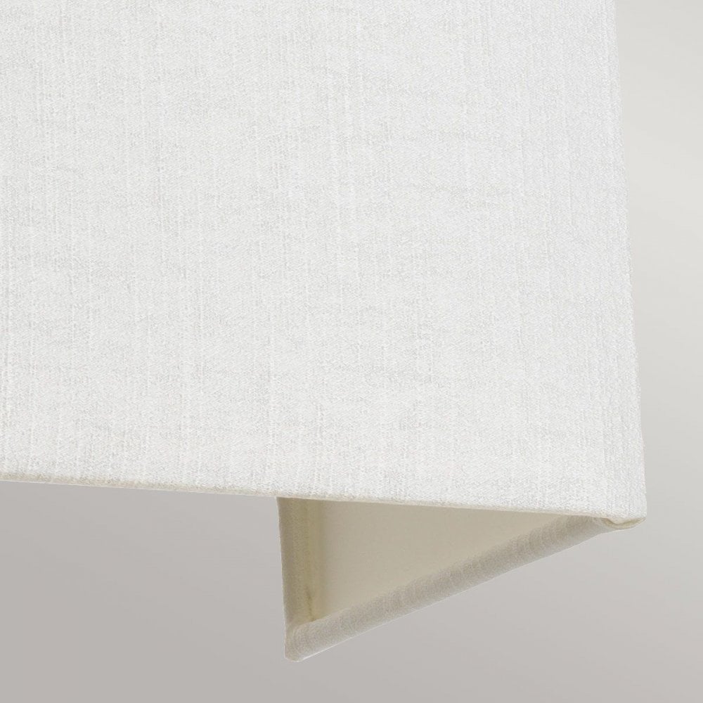 DL-RILEY-L-IV-AB Riley Large Rectangular Wall Light with Aged Brass Back Plate