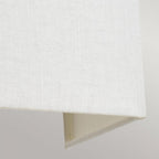 DL-RILEY-L-IV-AB Riley Large Rectangular Wall Light with Aged Brass Back Plate