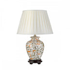 DL-SOLING-TL Soling 1 Light Table Lamp Cream with Orange and Green
