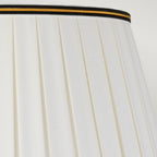 DL-TAIPEI-TL Taipei 1 Light Table Lamp with Tall Empire Shade Black and Gold